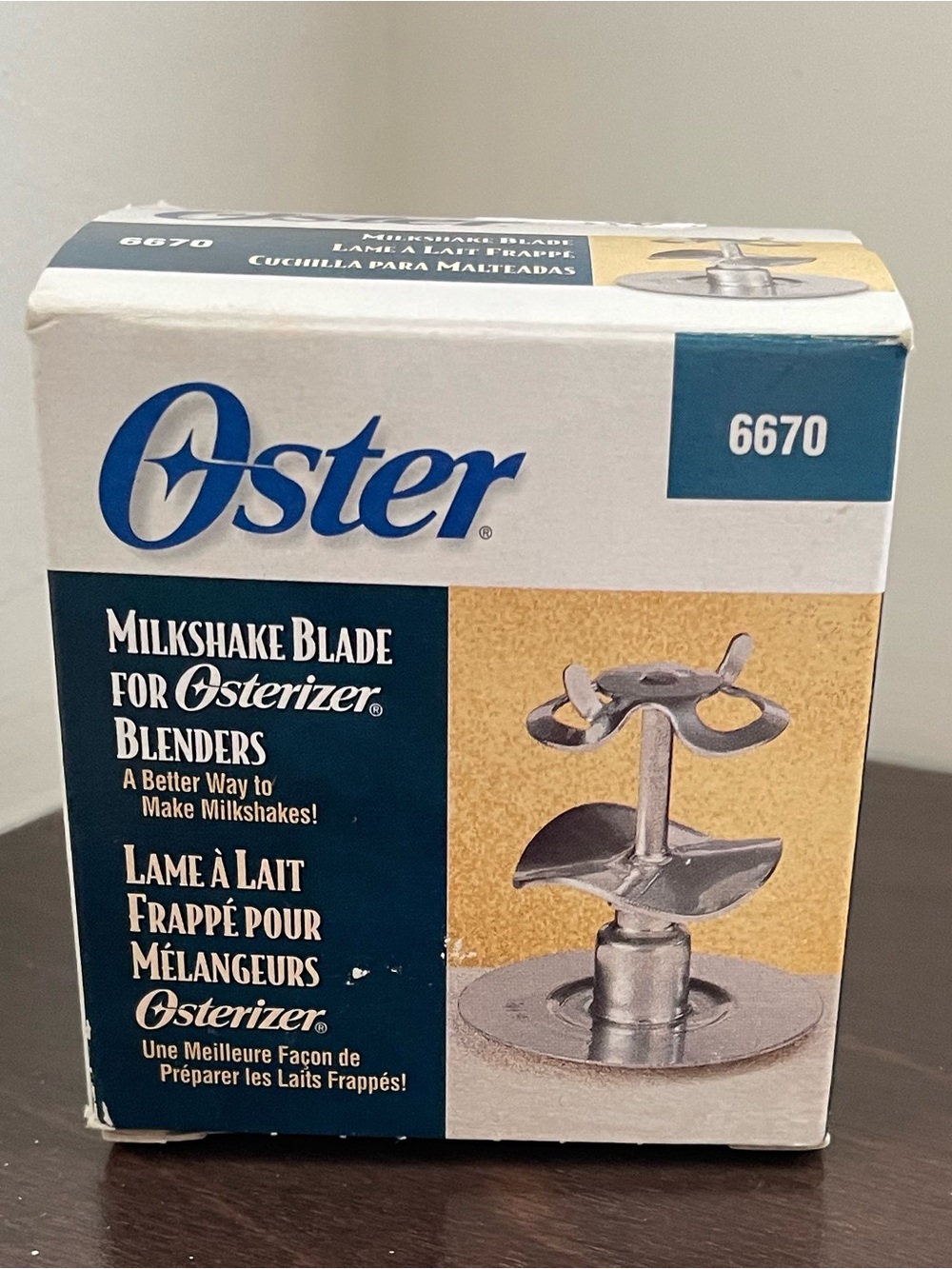 Oster Blender Milkshake Blade 6670 Original All Metal Drive Stainless Steel 1997